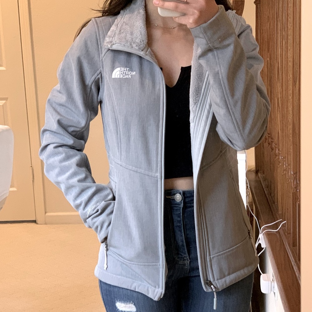North Face Snow/Rain/Wind Jacket - Size XS - Grey
